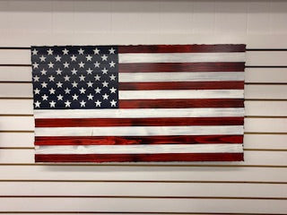 Large Wood Flag