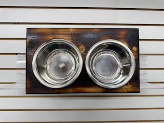 Dog Food and Water Stand