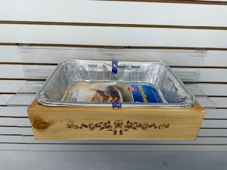 Wood Serving Tray (Butterfly and Flowers)
